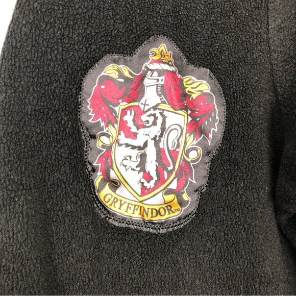 Harry Potter Gryffindor House Adult Hooded onesie Pajamas w/Scarf SZ S - Picture 10 of 10